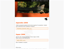 Tablet Screenshot of japonsko.mihalicek.net